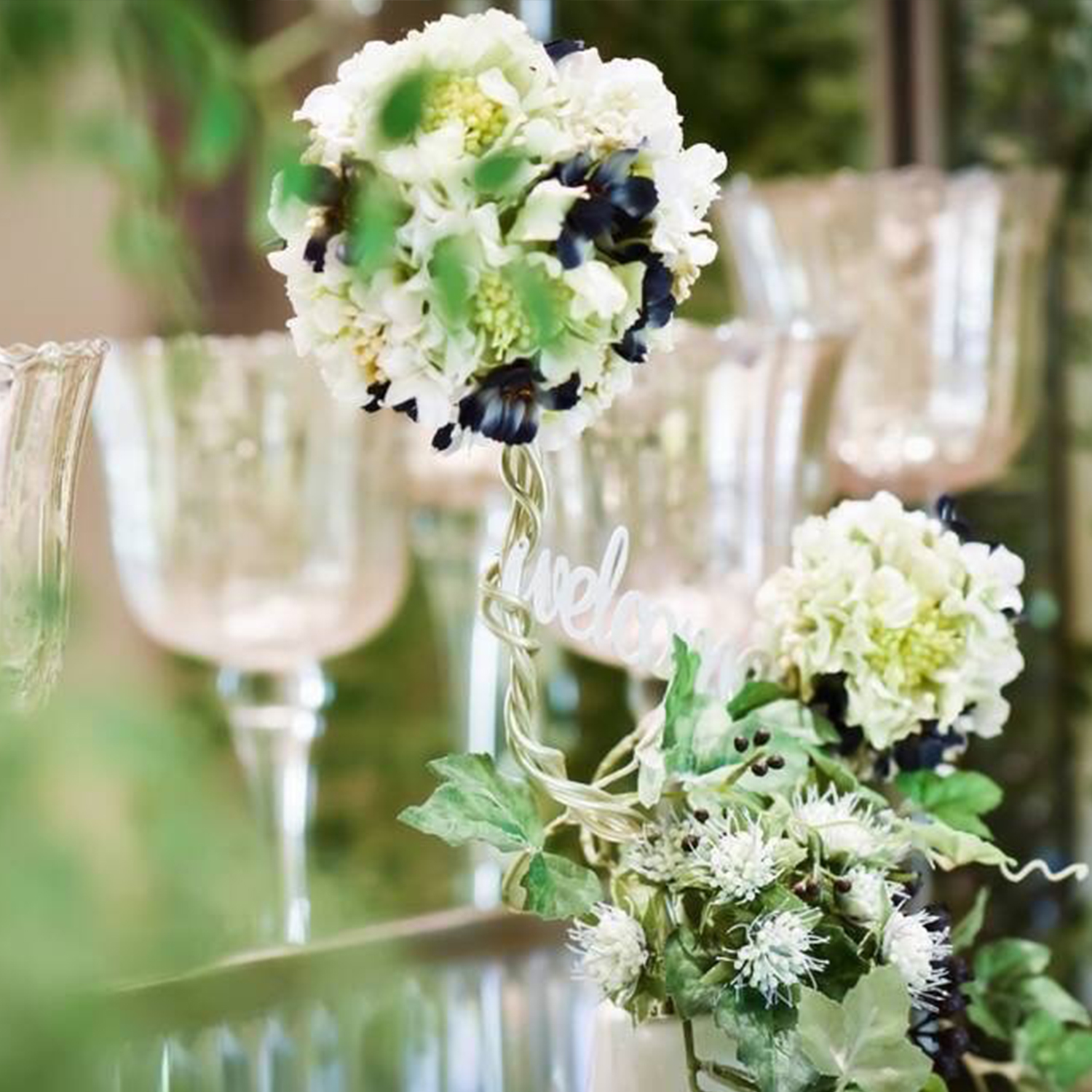 細かいアイテムまでこだわって制作可