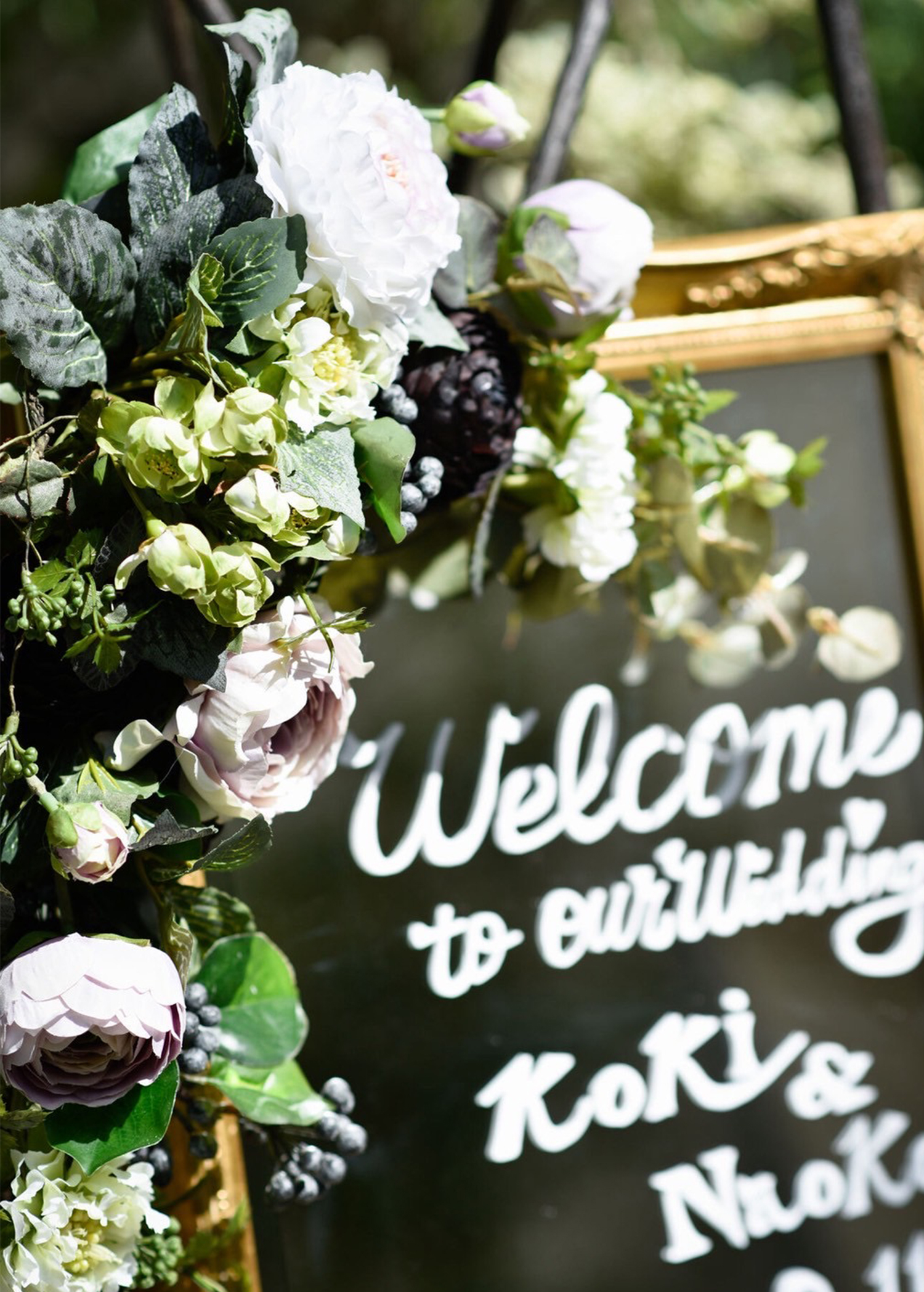 オリジナルで作るウェディングアイテム