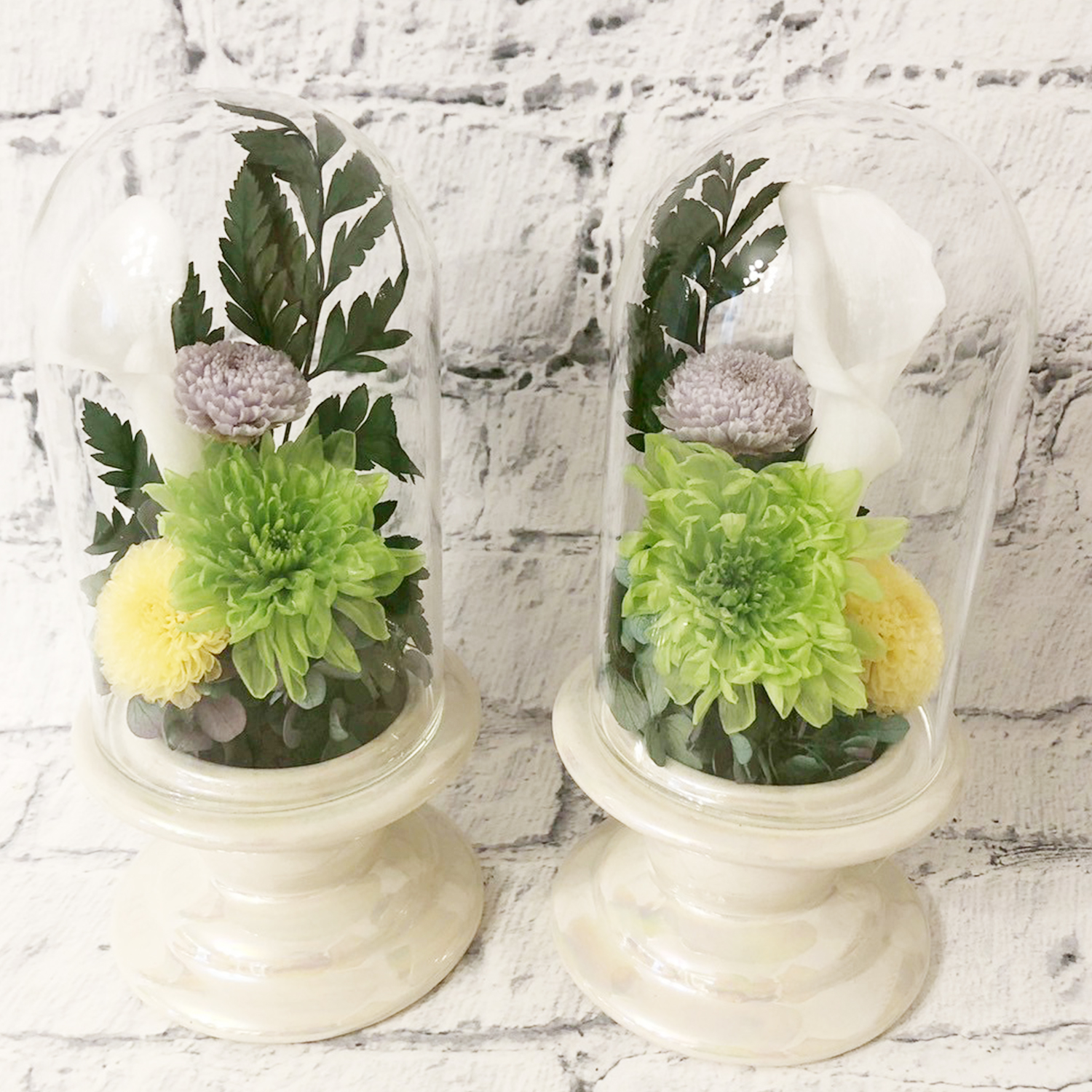 お花にホコリがつきにくい器